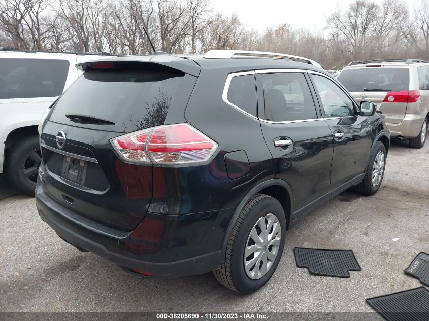 2016 Nissan Rogue S VIN: KNMAT2MT2GP640398 Lot: 38205690