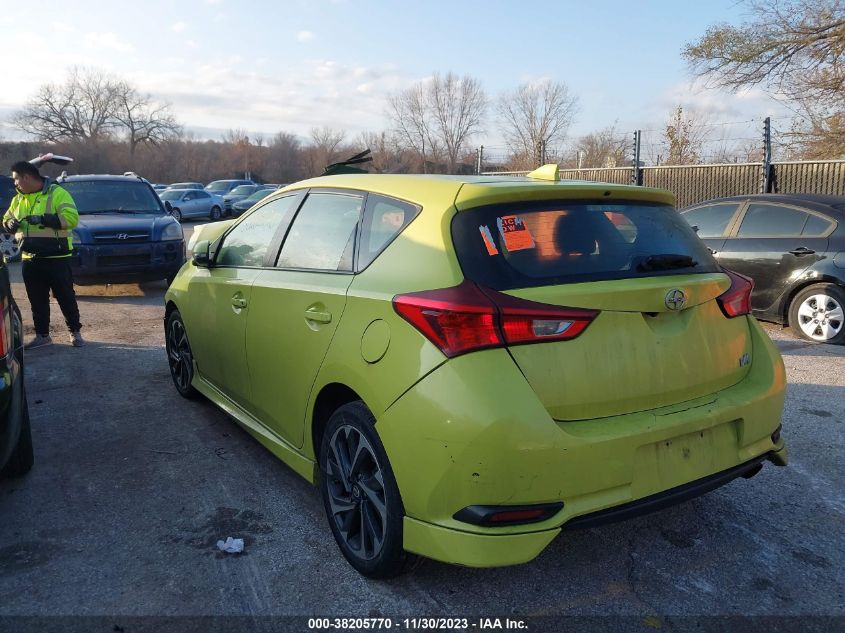 JTNKARJE3GJ504479 2016 Scion Im