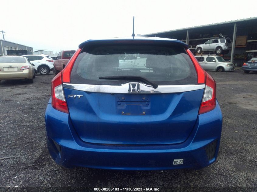 2015 Honda Fit Ex/Ex-L VIN: 3HGGK5H85FM752431 Lot: 38206183