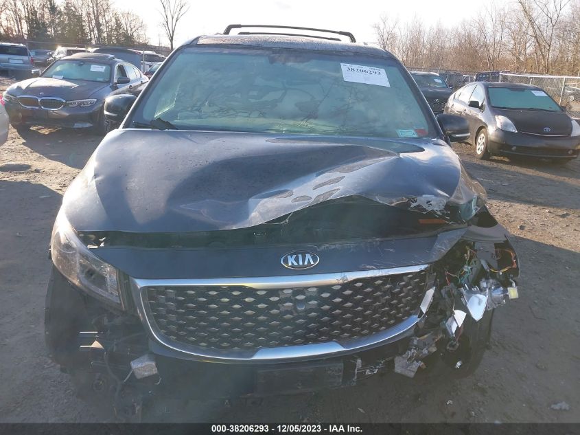 2018 Kia Sedona Sx Limited VIN: KNDME5C15J6351280 Lot: 38206293