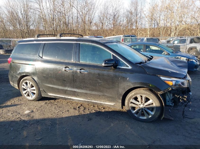 2018 Kia Sedona Sx Limited VIN: KNDME5C15J6351280 Lot: 38206293