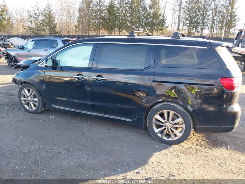 2018 Kia Sedona Sx Limited VIN: KNDME5C15J6351280 Lot: 38206293