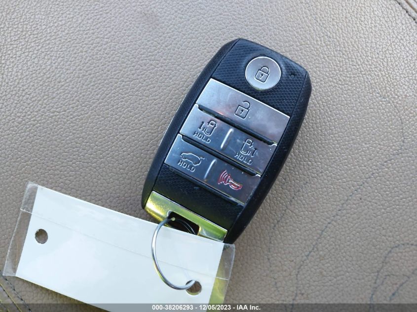 2018 Kia Sedona Sx Limited VIN: KNDME5C15J6351280 Lot: 38206293