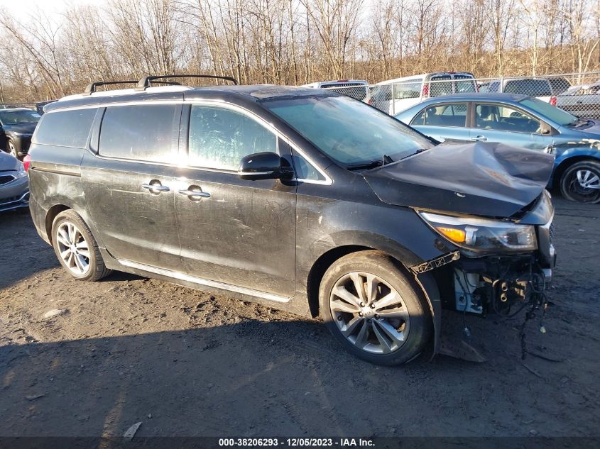 2018 Kia Sedona Sx Limited VIN: KNDME5C15J6351280 Lot: 38206293