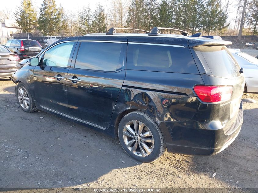 2018 Kia Sedona Sx Limited VIN: KNDME5C15J6351280 Lot: 38206293