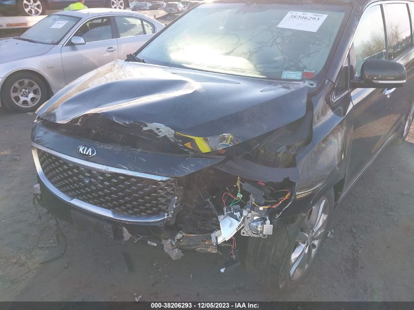 2018 Kia Sedona Sx Limited VIN: KNDME5C15J6351280 Lot: 38206293