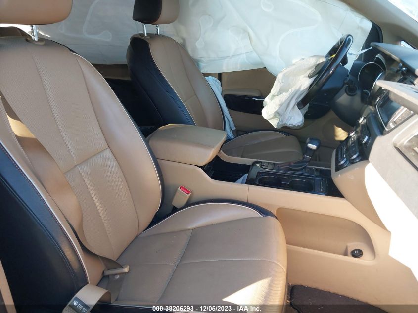 2018 Kia Sedona Sx Limited VIN: KNDME5C15J6351280 Lot: 38206293