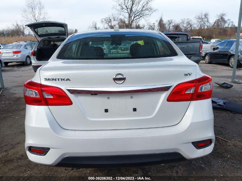 2019 Nissan Sentra Sv VIN: 3N1AB7AP4KY385254 Lot: 38206302