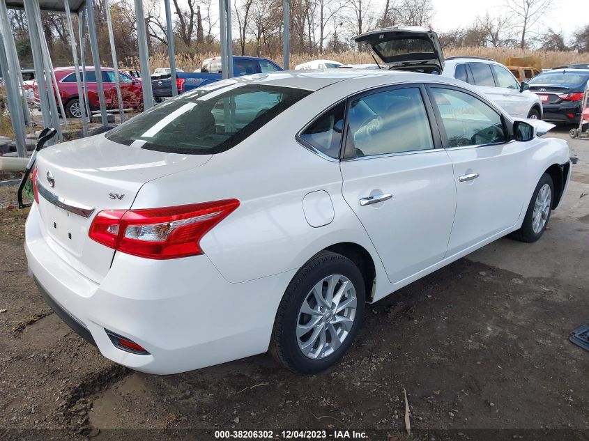 2019 Nissan Sentra Sv VIN: 3N1AB7AP4KY385254 Lot: 38206302