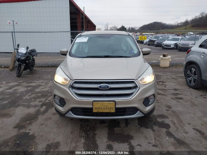 2017 Ford Escape Se VIN: 1FMCU9GDXHUD50976 Lot: 38206374