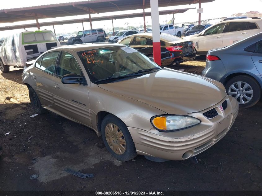 1G2NE52T71M642306 2001 Pontiac Grand Am Se