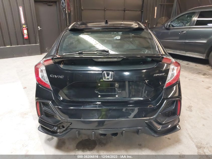 2021 Honda Civic Sport VIN: SHHFK7H48MU402584 Lot: 38206516