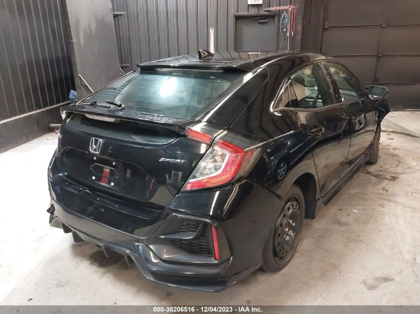 2021 Honda Civic Sport VIN: SHHFK7H48MU402584 Lot: 38206516