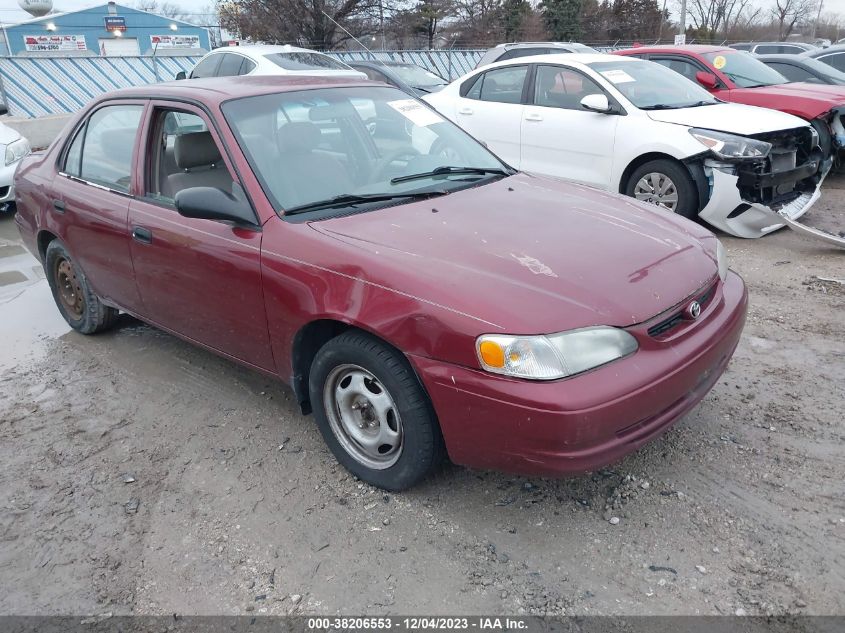 2000 Toyota Corolla Ve VIN: 1NXBR12E6YZ380345 Lot: 38206553