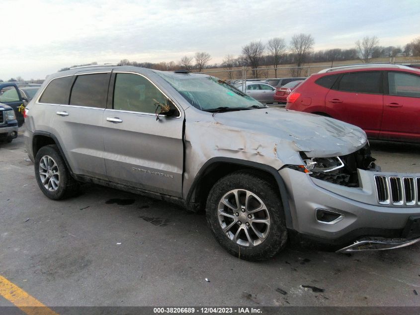 2015 Jeep Grand Cherokee Limited VIN: 1C4RJFBG6FC613586 Lot: 38206689