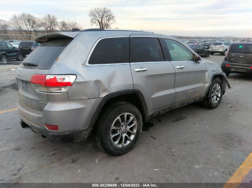 2015 Jeep Grand Cherokee Limited VIN: 1C4RJFBG6FC613586 Lot: 38206689