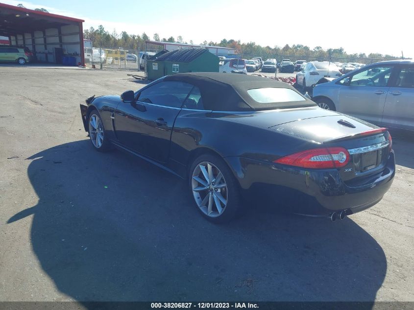 2011 Jaguar Xk Xkr VIN: SAJWA4EC4BMB39761 Lot: 38206827