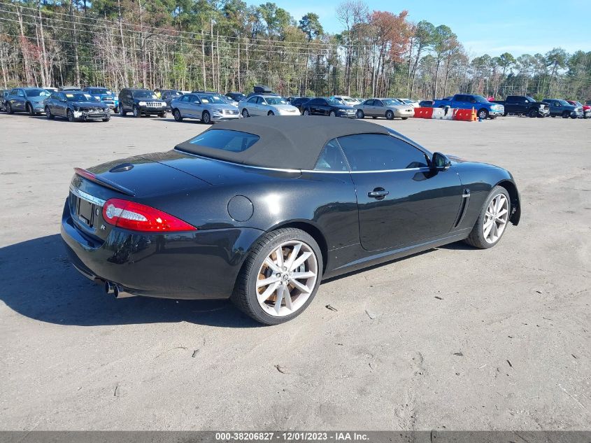 2011 Jaguar Xk Xkr VIN: SAJWA4EC4BMB39761 Lot: 38206827