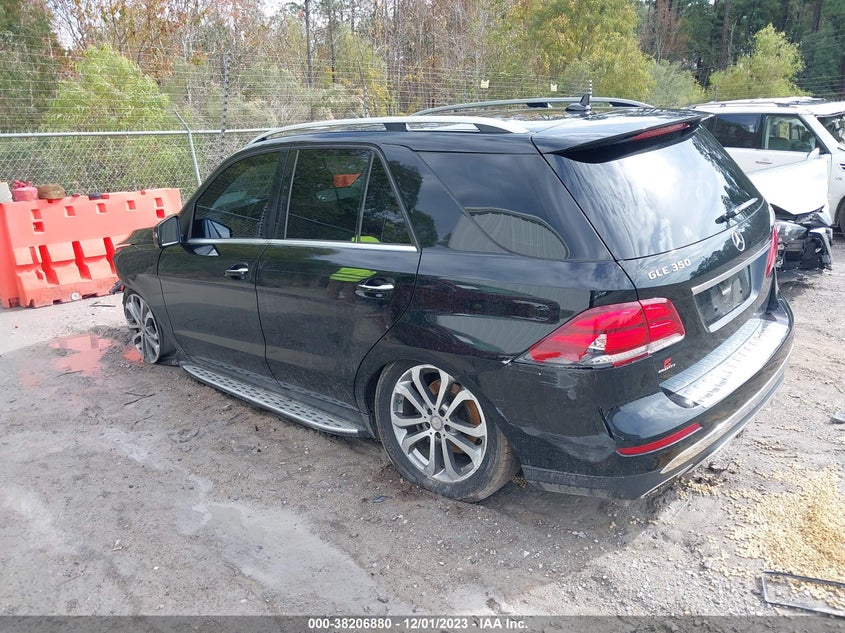 2016 Mercedes-Benz Gle 350 VIN: 4JGDA5JB0GA646375 Lot: 38206880