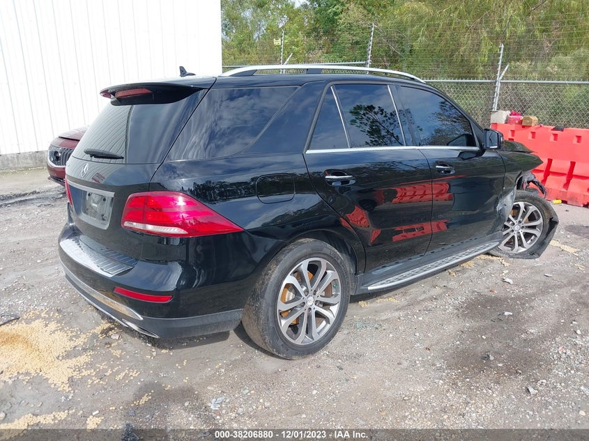 2016 Mercedes-Benz Gle 350 VIN: 4JGDA5JB0GA646375 Lot: 38206880