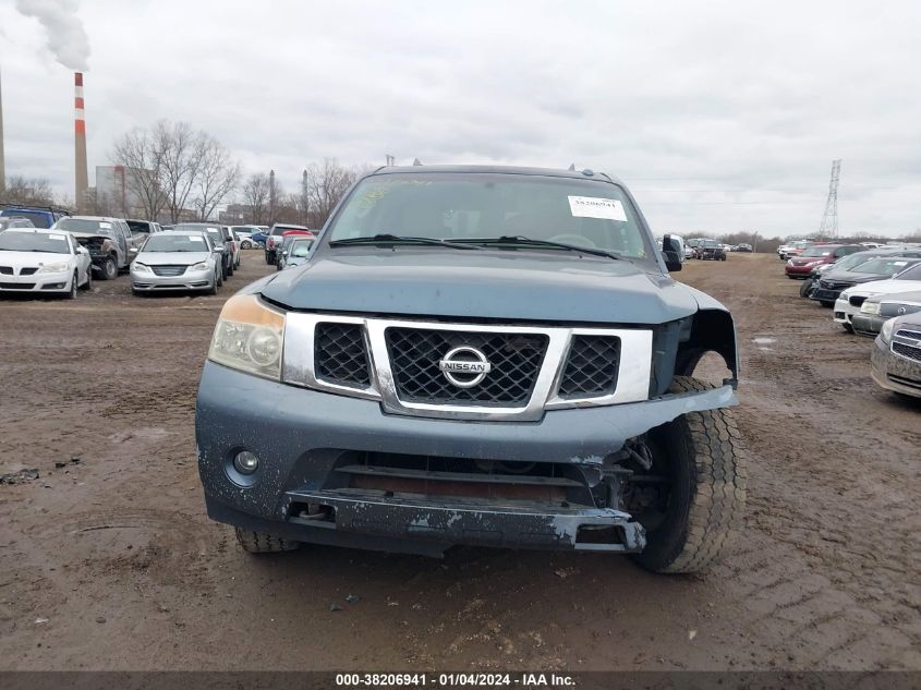 2011 Nissan Armada Sl VIN: 5N1BA0ND2BN614454 Lot: 38206941