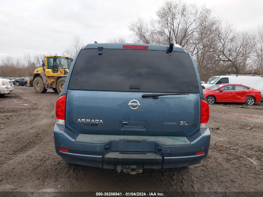 2011 Nissan Armada Sl VIN: 5N1BA0ND2BN614454 Lot: 38206941