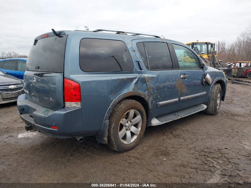 2011 Nissan Armada Sl VIN: 5N1BA0ND2BN614454 Lot: 38206941