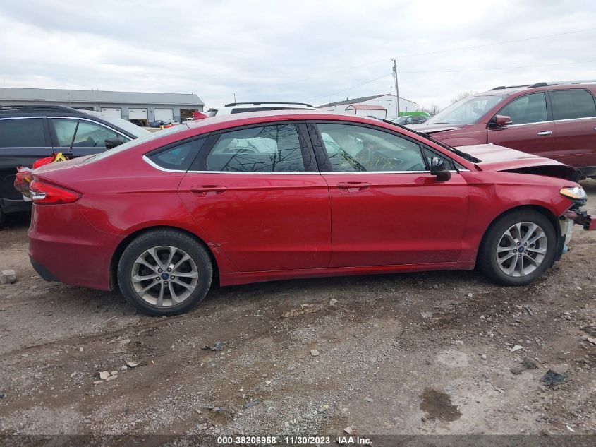 2020 Ford Fusion Se VIN: 3FA6P0HD6LR107268 Lot: 38206958