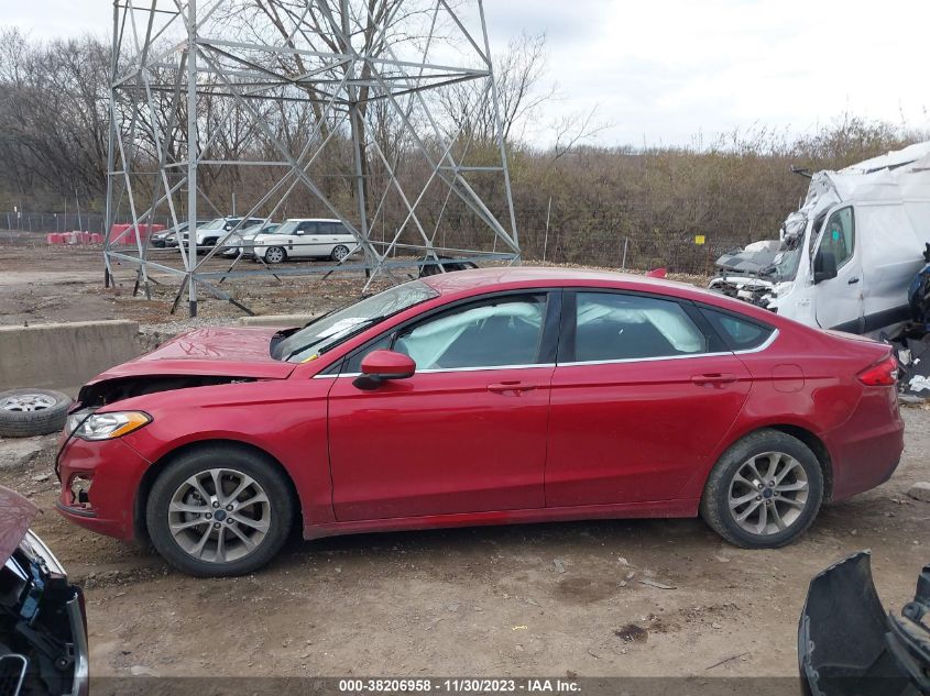 2020 Ford Fusion Se VIN: 3FA6P0HD6LR107268 Lot: 38206958