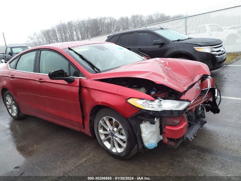 2020 Ford Fusion Se VIN: 3FA6P0HD6LR107268 Lot: 38206958