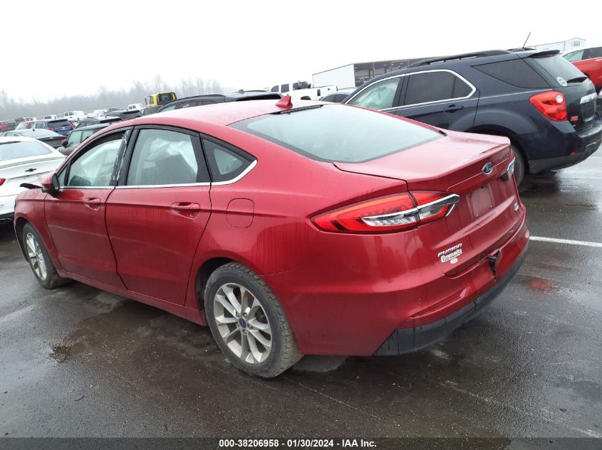 2020 Ford Fusion Se VIN: 3FA6P0HD6LR107268 Lot: 38206958