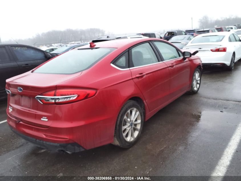 2020 Ford Fusion Se VIN: 3FA6P0HD6LR107268 Lot: 38206958