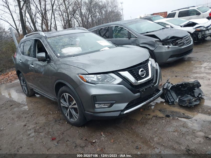 2017 Nissan Rogue Sl VIN: JN8AT2MV3HW253369 Lot: 38207106