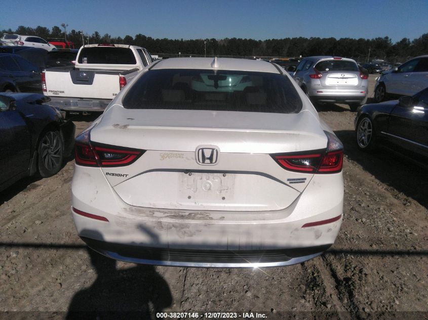 2021 Honda Insight Touring VIN: 19XZE4F91ME004416 Lot: 38207146