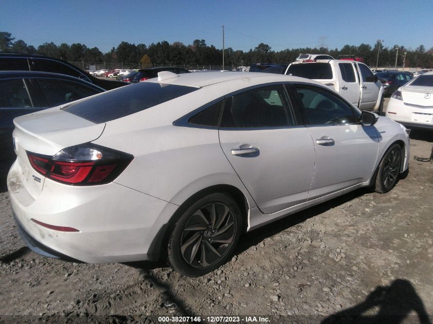 2021 Honda Insight Touring VIN: 19XZE4F91ME004416 Lot: 38207146