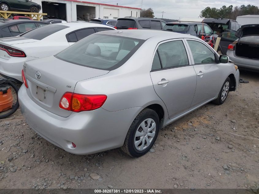 2010 Toyota Corolla Le VIN: 1NXBU4EE0AZ301625 Lot: 38207381