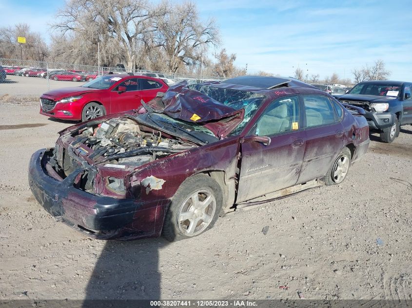 2004 Chevrolet Impala Ls VIN: 2G1WH52K549324970 Lot: 38207441