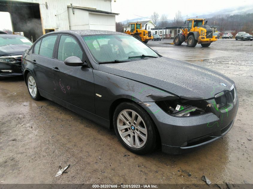 2007 BMW 3 Series 328I VIN: WBAVC53567FZ77536 Lot: 38207686