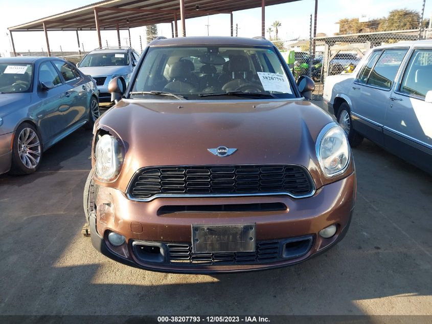 2013 Mini Countryman Cooper S VIN: WMWZC3C5XDWP20767 Lot: 38207793