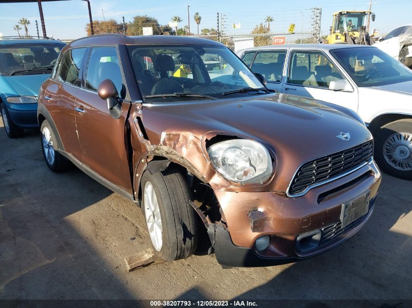 2013 Mini Countryman Cooper S VIN: WMWZC3C5XDWP20767 Lot: 38207793