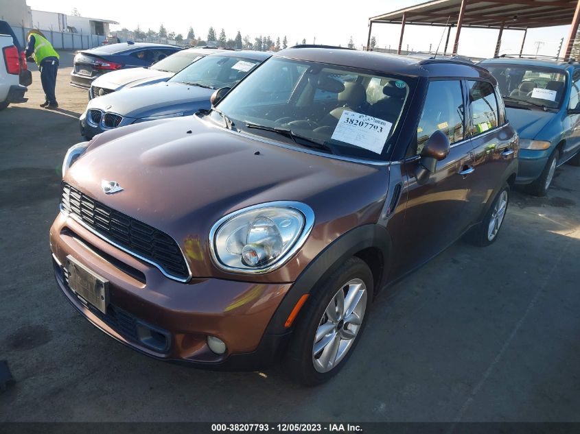 2013 Mini Countryman Cooper S VIN: WMWZC3C5XDWP20767 Lot: 38207793