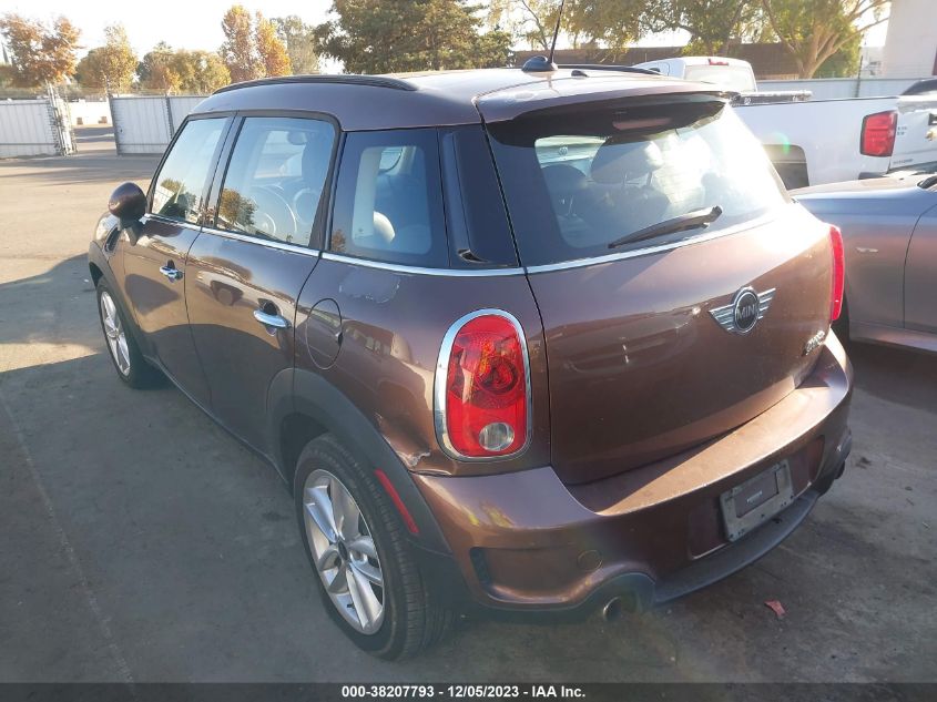 2013 Mini Countryman Cooper S VIN: WMWZC3C5XDWP20767 Lot: 38207793