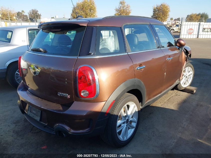 2013 Mini Countryman Cooper S VIN: WMWZC3C5XDWP20767 Lot: 38207793