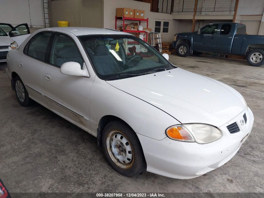 2000 Hyundai Elantra Gls VIN: KMHJF35F7YU054638 Lot: 38207958