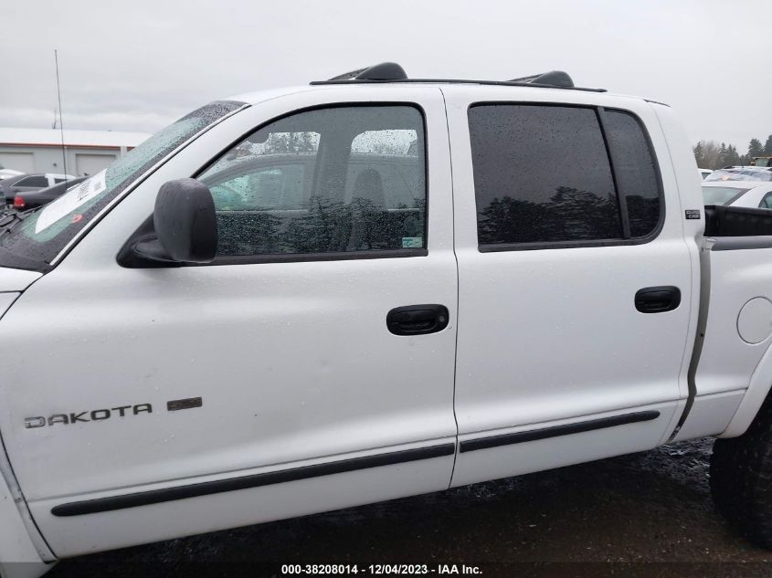 2000 Dodge Dakota Slt/Sport VIN: 1B7HG2AZ8YS664750 Lot: 38208014