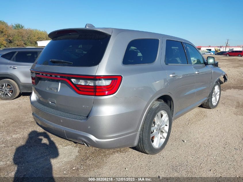 2021 Dodge Durango Gt Plus Awd VIN: 1C4RDJDG3MC636750 Lot: 38208218