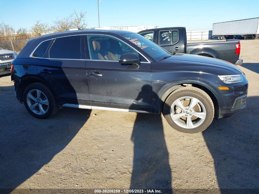 2020 Audi Q5 Premium 45 Tfsi Quattro S Tronic VIN: WA1ANAFY5L2082299 Lot: 38208259