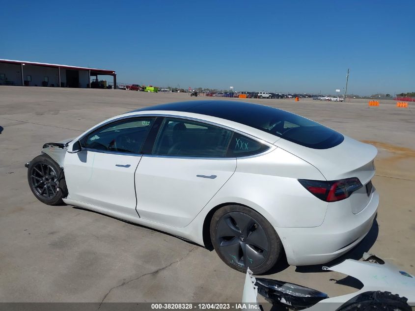 2020 Tesla Model 3 Standard Range Plus Rear-Wheel Drive/Standard Range Rear-Wheel Drive VIN: 5YJ3E1EAXLF747066 Lot: 38208328