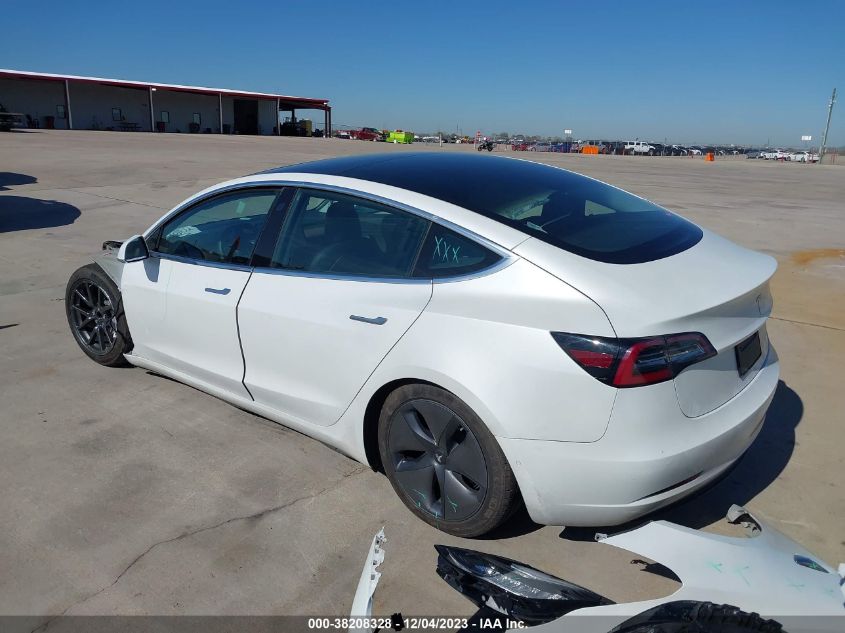 2020 Tesla Model 3 Standard Range Plus Rear-Wheel Drive/Standard Range Rear-Wheel Drive VIN: 5YJ3E1EAXLF747066 Lot: 38208328