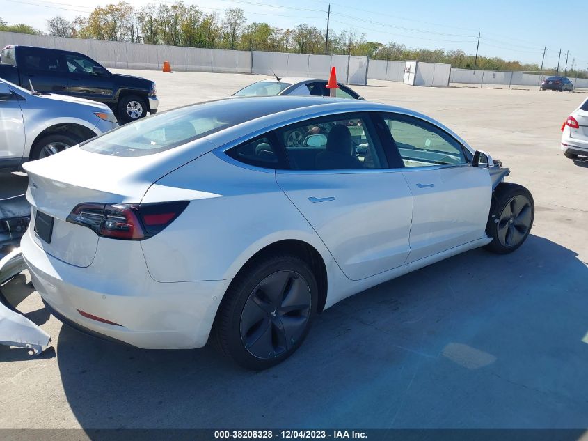 2020 Tesla Model 3 Standard Range Plus Rear-Wheel Drive/Standard Range Rear-Wheel Drive VIN: 5YJ3E1EAXLF747066 Lot: 38208328